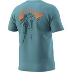 Dynafit Back Graphic Cotton  Herren  T-Shirts blau Größe S Lifestyle  Widersta