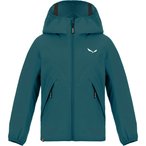 Salewa Aqua PTX  Kinder  Regenjacke blau Größe 128 Trekking  Winddicht Wassera