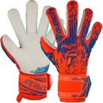 REUSCH Torwarthandschuhe Attrakt Freegel Silver, Größe 9,5 in Orange