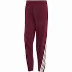 adidas 3-Stripes Regular Cuffed Herren Trainingshose ( Dunkelrot XL)