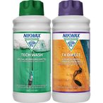Nikwax Tech Wash + TX-Direct  Funktionswaschmittel gruen Größe 2x 1L