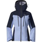 Bergans Tind 3L Shell  Damen  Regenjacke blau Größe XS Trekking  Elastisch Was