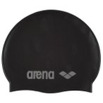 Arena - Kid's Classic Silicone - Badekappe schwarz/grau