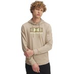 UNDER ARMOUR Herren Kapuzensweat UA RIVAL TERRY LOGO HOOD, Größe XXL in Blau