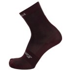 Santini - Eroica Quiete - Radsocken 36-39 schwarz/braun
