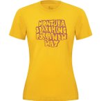 Montura Knots Damen T-Shirt ( Gelb XS)