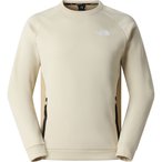 The North Face Ma Fleece Crew  Herren  Pullover beige Größe S Trekking  Atmung