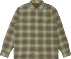Billabong - Chemise manches longues en coton - Ventura Overshirt Hedge Green fü