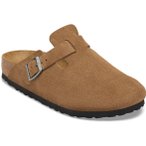 Birkenstock Boston Veloursleder Herren Sandalen ( Dunkelbraun 41 EU |)