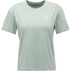 Black Diamond Heritage Badge  Damen  T-Shirts gruen Größe S Lifestyle  Hautfre
