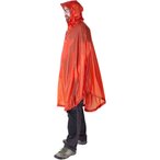 Exped Bike + Hike Poncho  Regenjacke rot Größe ONE SIZE Trekking  Klein verpac
