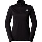 The North Face Flex 1/4 Zip  Damen  Longsleeves schwarz Größe S Trekking  Atmu