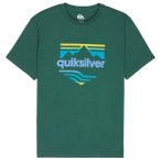 Quiksilver - EV Horizon Fade S/S - T-Shirt Gr S grün