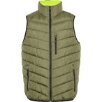CHIEMSEE Herren Weste Padded Vest, Größe L in Grau