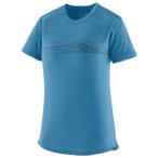 Patagonia - Women's Cap Cool Merino Graphic Shirt - Merinoshirt Gr S blau