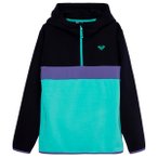 Roxy - Kid's Frost Fern Girl - Fleecepullover Gr 8 Years - S schwarz/türkis