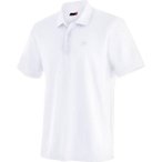 MAIER SPORTS Herren Polo Ulrich He-Polo 1/2 Arm, Größe 5XL in Weiß