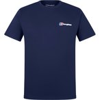 Berghaus Front & Back  Herren  T-Shirts blau Größe S Lifestyle  Widerstandsfä