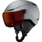 ATOMIC Kinder Helm REVENT VISOR JR Gull Gra, Größe 55-59 in Schwarz