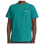 Revolution - Printed T-Shirt 1464 TER - T-Shirt Gr S türkis