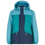 Heber Peak - Kids PinusHe. II Ski Jacket - Skijacke Gr 104 türkis/blau