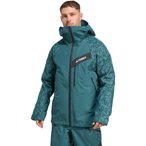 adidas Terrex Techrock Hybrid Primeknit Climaproof  Herren  Regenjacke gruen Gr�