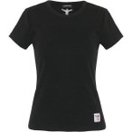 CHIEMSEE Shirt in feiner Ribstruktur, Größe L in Schwarz