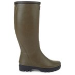 Le Chameau - Women's Giverny Jersey Lined Boot - Gummistiefel 43 braun