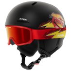 Alpina - Kid's Zupo 2 Disney Set - Skihelm Gr 52-56 cm schwarz