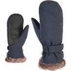 ZIENER Damen Handschuhe KEM MITTEN lady glove, Größe 6 in Grau