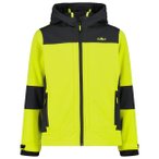CMP - Boy's Jacket Fix Hood Softshell - Softshelljacke Gr 92 gelb