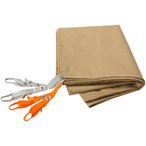 Big Agnes Bunk House 6 Zeltunterlage  Zeltunterlagen beige Größe One Size