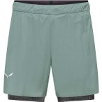 Salewa Pedroc Durastretch 2-in-1 Herren Shorts ( Grün 52)