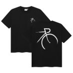 DEDICATED - T-Shirt Stockholm Painted Side Bike - T-Shirt Gr S schwarz