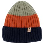 maximo - Kid's Beanie mit Streifen - Mütze Gr 47-49 cm bunt