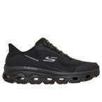 SKECHERS Herren Slipper He/Uni GLIDE-STEP SOLE-GLOVER PEAK, Größe 45 in Schwar
