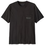 Patagonia - MW '95 Oval Logo Pocket Tee - T-Shirt Gr XXL schwarz