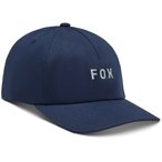 Fox Wordmark Adjustable Cap  Basecaps blau Größe ONE SIZE Mountainbike