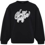 CHIEMSEE Damen Sweatshirt Sweatshirt, Größe XS in Schwarz