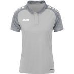 JAKO Damen Polo Polo Performance, Größe 34 in Silber