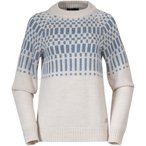 Bergans Nordmarka Merino  Damen  Pullover weiss Größe M Lifestyle  Schnell tro