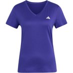adidas Workout Essentials V-Neck  Damen  T-Shirts lila Größe XS Laufen | Train