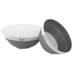 Outwell - Collaps Bowl & Colander Set - Schüssel Gr 3,5 l grau