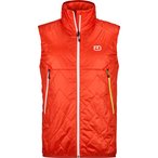 Ortovox Swisswool Piz Vial Weste Herren  Isolationswesten rot Größe S Bergstei