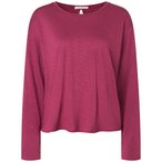 Mandala Open Back  Damen  Longsleeves lila Größe S Yoga | Lifestyle  Hautfreun