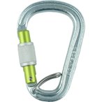 Edelrid HMS Bruce Steel Screw FG II - Karabiner silver