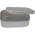 Trangia Brotdose  Brotdosen & Behälter silber Größe groß Camping