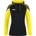 JAKO Damen Kapuzensweat Performance, Größe 40 in Schwarz