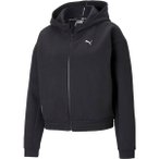 PUMA Damen Damen Kapuzensweatjacke Train Favourite Fleece, Größe L in Schwarz