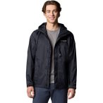 COLUMBIA Herren Regenjacke Pouring Adventure III Jacket, Größe XXL in Schwarz